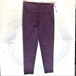 NWT DKNY Sport Hi Waist 7/8” Length Gym Leggings